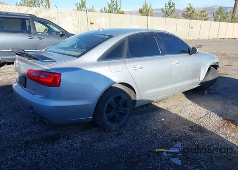 2012 Audi A6 2.0T Premium z USA, uszkodzony, nr VIN WAUDFAFC9CN117491